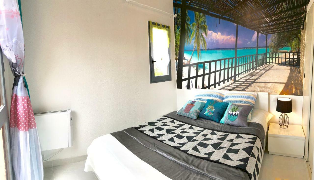 Maisonnette Vue Mer Pieds Dans L'Eau Wifi Leucate Exterior foto