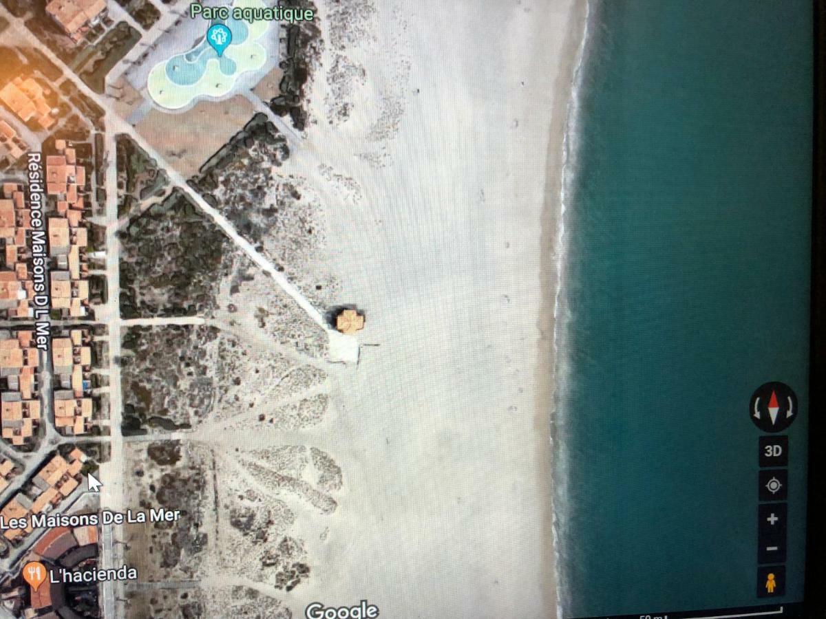 Maisonnette Vue Mer Pieds Dans L'Eau Wifi Leucate Exterior foto