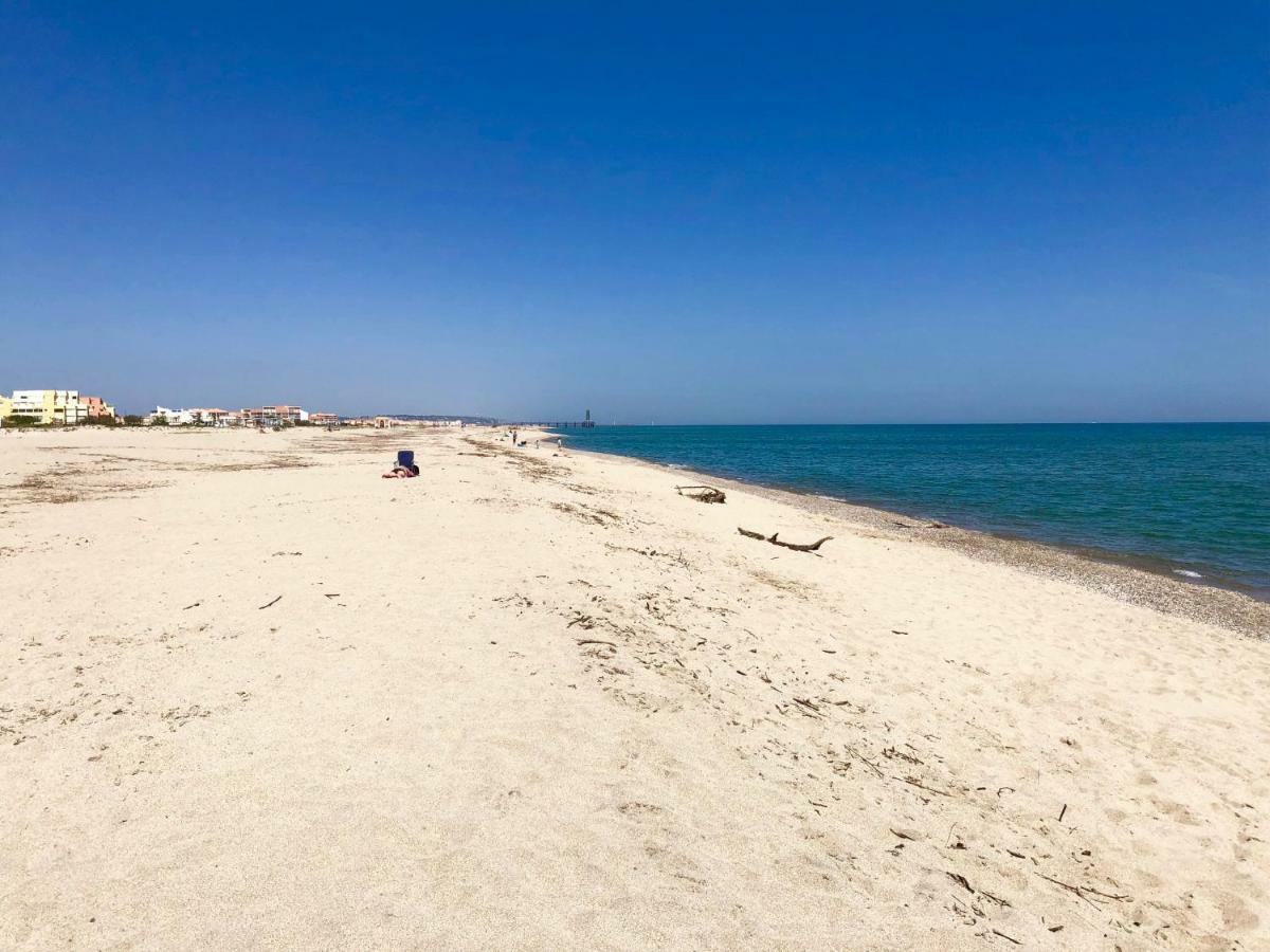 Maisonnette Vue Mer Pieds Dans L'Eau Wifi Leucate Exterior foto