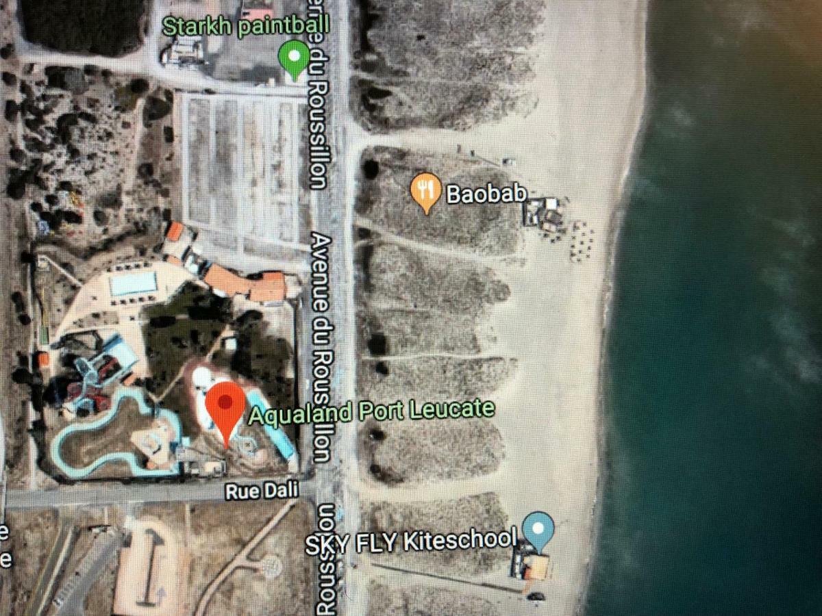 Maisonnette Vue Mer Pieds Dans L'Eau Wifi Leucate Exterior foto