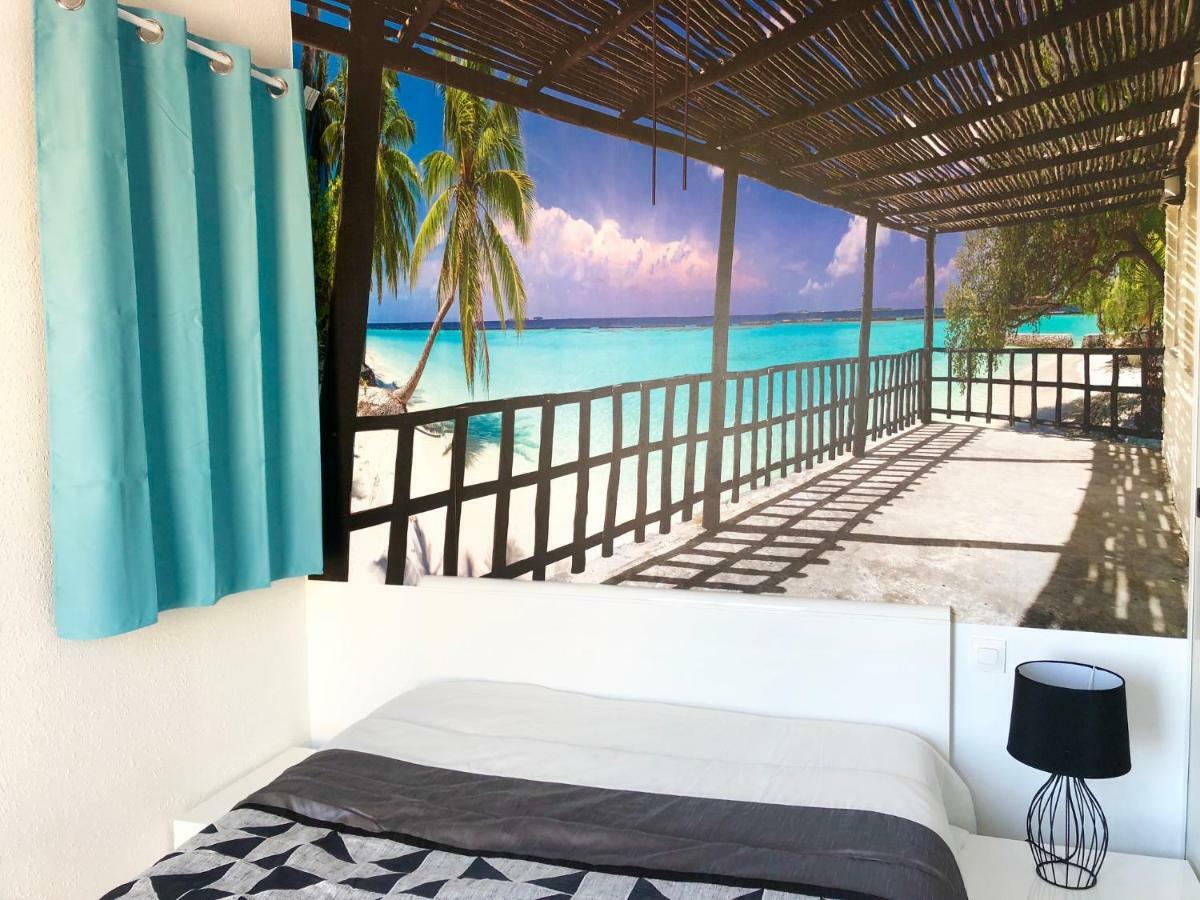 Maisonnette Vue Mer Pieds Dans L'Eau Wifi Leucate Exterior foto