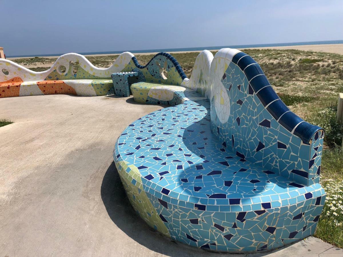 Maisonnette Vue Mer Pieds Dans L'Eau Wifi Leucate Exterior foto